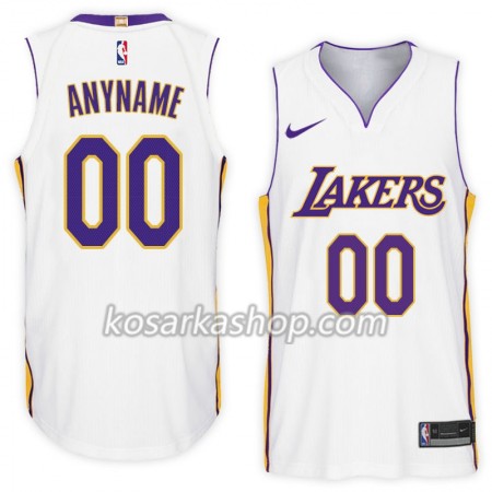 Dres Los Angeles Lakers Prilagođeni Nike 2017-18 Bijela Swingman Dres Los Angeles Lakers Prilagođeni Nike 2017-18 Bijela Swingman